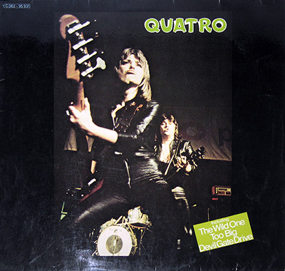 SUZI QUATRO - Quatro (1974) album front cover vinyl record